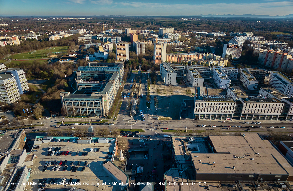 07.01.2023 - Umgebung in Neuperlach